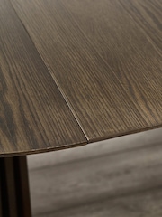 Julian Bowen Dark Brown Arya  Extending Dining Table - Image 11 of 13