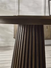Julian Bowen Dark Brown Arya  Extending Dining Table - Image 12 of 13
