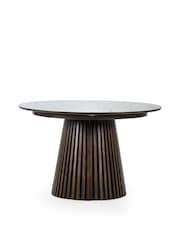 Julian Bowen Dark Brown Arya  Extending Dining Table - Image 4 of 13