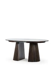 Julian Bowen Dark Brown Arya  Extending Dining Table - Image 5 of 13