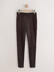 Black/Brown Cord Leggings 2 pack - Image 3 of 5
