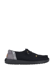 HEYDUDE Wendy Boho Crochet Black Shoes - Image 1 of 4