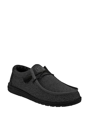 HEYDUDE Wally Sox Black Shoes - Image 2 of 5
