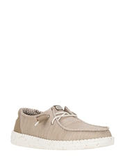 HEYDUDE Wendy Stretch Mesh Brown Shoes - Image 2 of 4