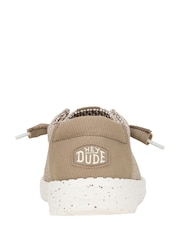HEYDUDE Wendy Stretch Mesh Brown Shoes - Image 4 of 4