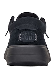 HEYDUDE Wally X Suede Black Shoes - Image 3 of 3