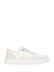 HEYDUDE Cream Hudson Classic Trainers - Image 1 of 4