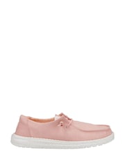HEYDUDE Pink Wendy Canvas Shoes - Image 1 of 4