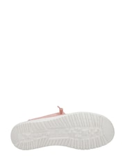HEYDUDE Pink Wendy Canvas Shoes - Image 4 of 4