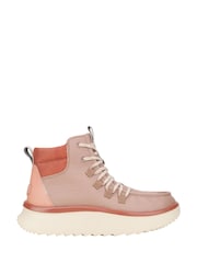 HEYDUDE Wendy Peak Apres Pink Ankle Boots - Image 1 of 4
