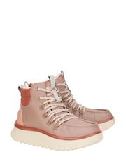 HEYDUDE Wendy Peak Apres Pink Ankle Boots - Image 2 of 4