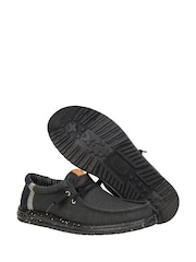 HEYDUDE Wally Elevated Basics Black Shoes - Image 3 of 3