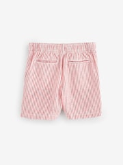Gap Red Stripe Linen-Cotton Shorts (6mths-5yrs) - Image 2 of 4