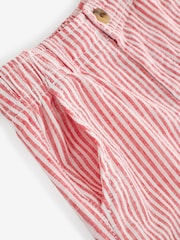 Gap Red Stripe Linen-Cotton Shorts (6mths-5yrs) - Image 3 of 4