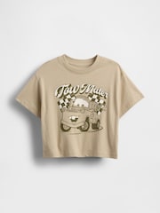 Gap Beige Disney Oversized Short Sleeve T-Shirt (6mths-5yrs) - Image 1 of 2
