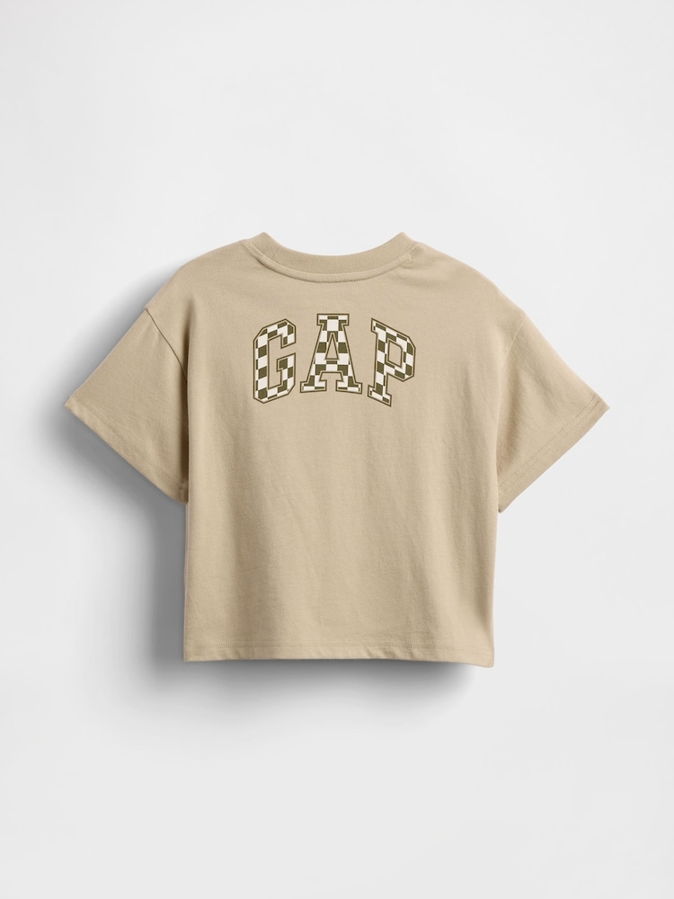 Gap Beige Disney Oversized Short Sleeve T-Shirt (6mths-5yrs) - Image 2 of 2