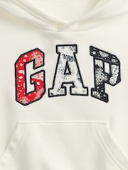Sudadera holgada con capucha y logo de Gap (6 meses-5 años) - Imagen 3 de 3