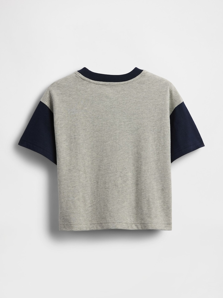 Gap Grey Oversized Hot Wheels Graphic Short Sleeve T-Shirt (6mths-5yrs) - Image 2 of 2