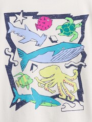 Gap White Mix and Match Graphic Short Sleeve T-Shirt (6mths-5yrs) - Image 3 of 3