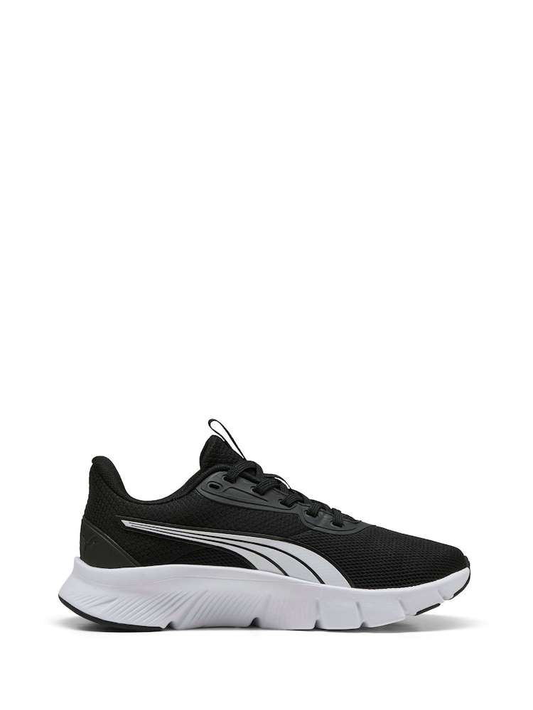 Puma Black Unisex Youth Flex Focus Lite Modern Trainers - Image 1 of 5 Puma Black Unisex Youth Flex Focus Lite Modern Trainers - Image 1 of 5