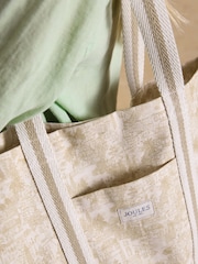 Neutral Toile De Jouy - Joules Promenade Canvas-Tote-Bag - Bild 4 von 8