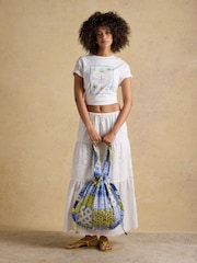 黄蓝大杂烩 - Joules Nella 绗缝托特包 - 9的图像3｝