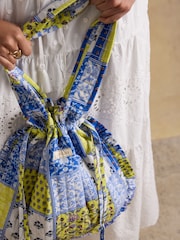 黄蓝大杂烩 - Joules Nella 绗缝托特包 - 9的图像4｝