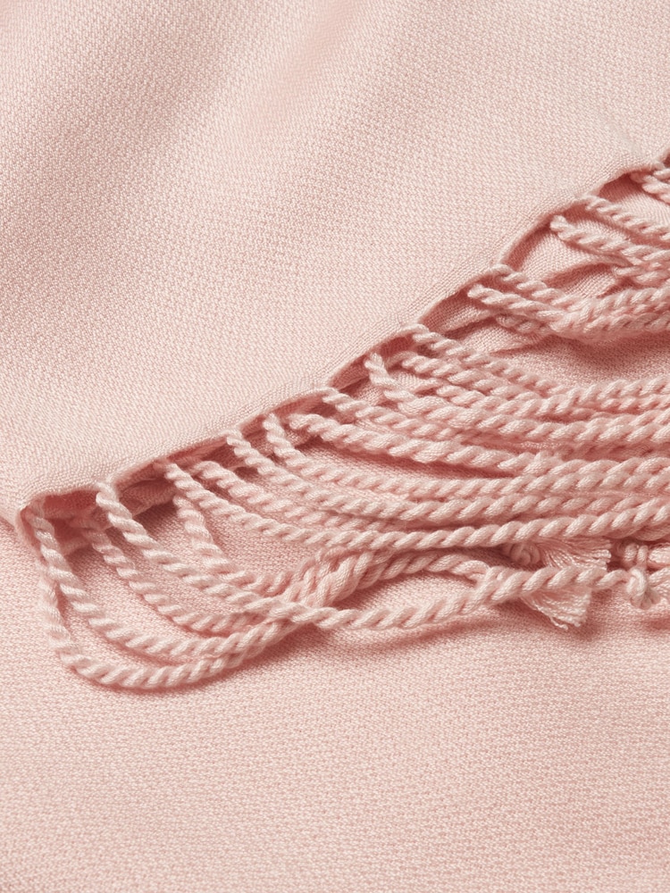 Joules Ascot Pink Pashmina Large Scarf - Image 6 of 6 Joules Ascot Pink Pashmina Large Scarf - Image 6 of 6