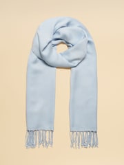 Joules Ascot Blue Large Lightweight Wrap Scarf - Image 1 of 6