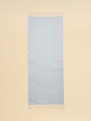 Joules Ascot Blue Large Lightweight Wrap Scarf - Image 6 of 6