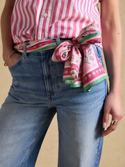 Joules Windsor Seidenschal - Bild 4 von 8