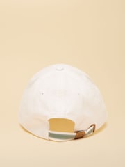 Joules Daley White Baseball Cap - Image 4 of 6