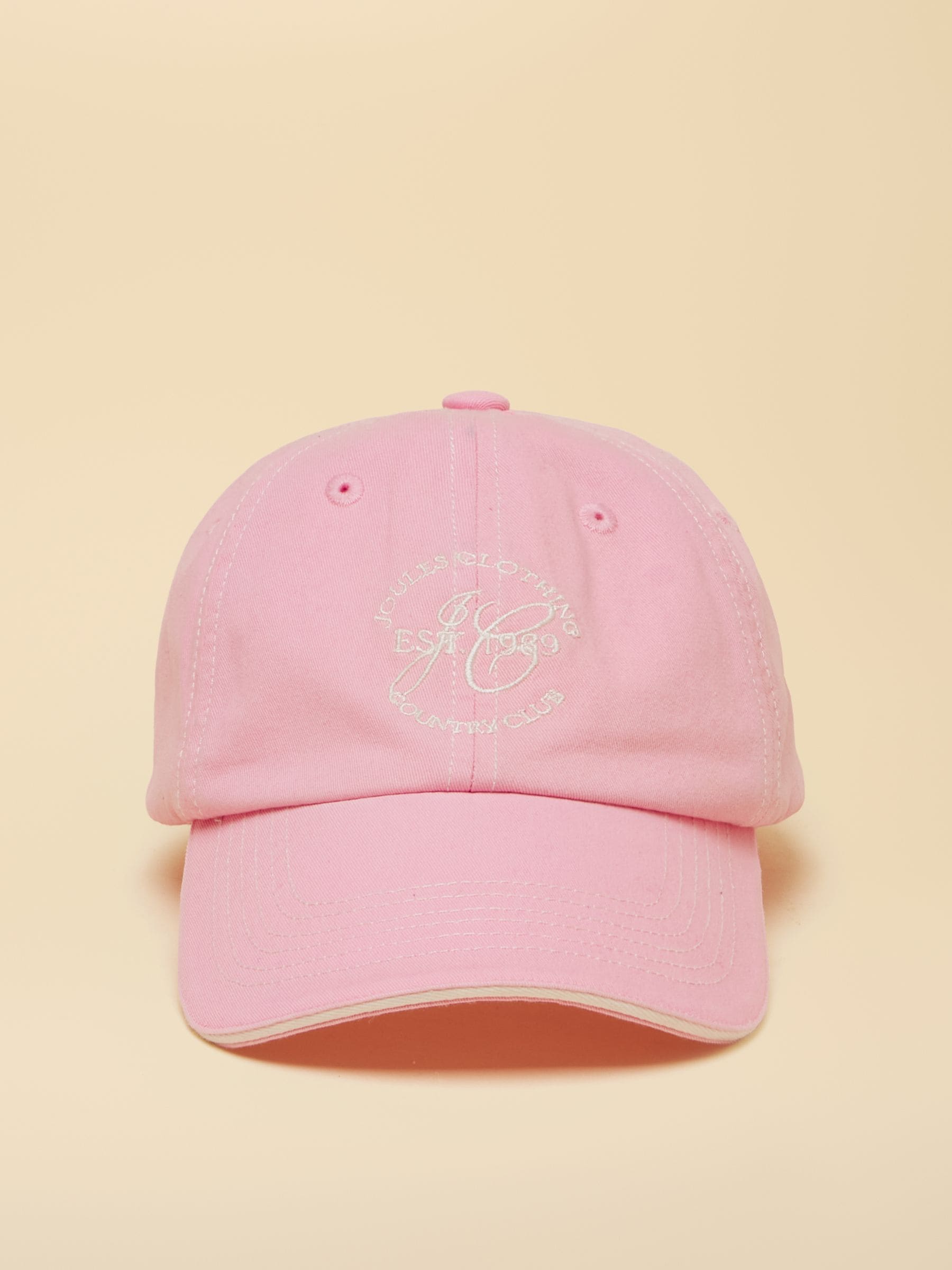 Buy Joules Daley Pink Baseball Cap from Next USA