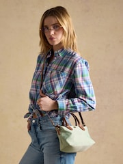 Joules Edie Light Green Crossbody Handbag - Image 4 of 9