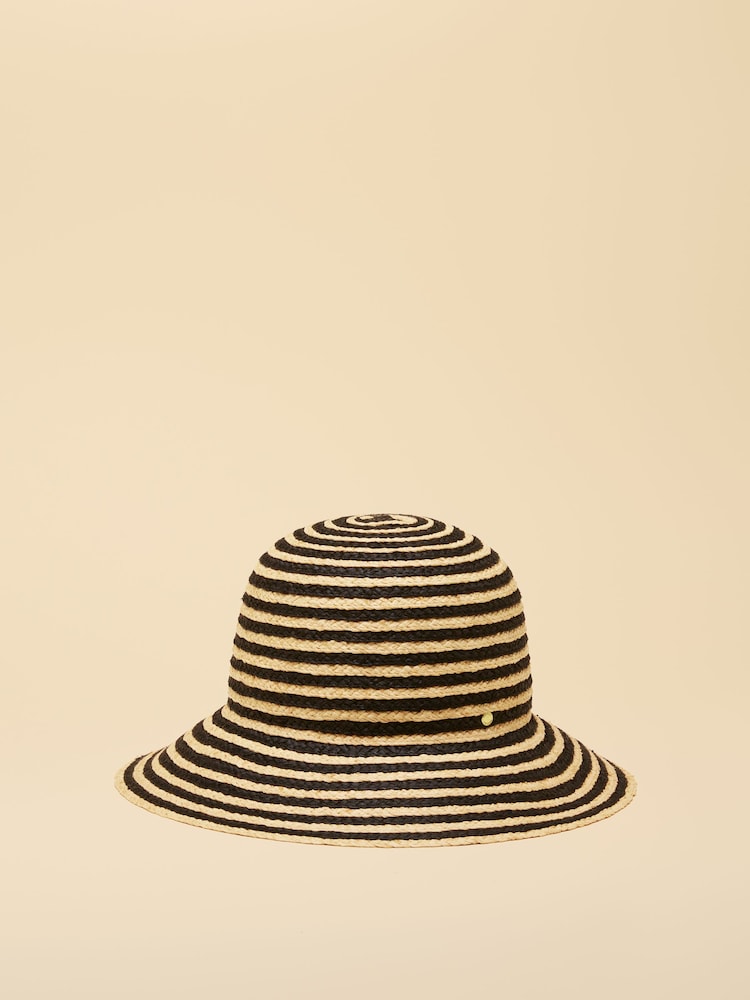 Itim na Guhit - Joules Albany Cloche Hat - Larawan 1 ng 9