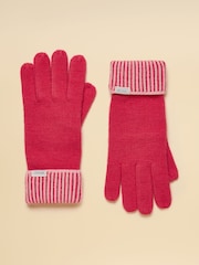 Joules Wren Pink Gloves - Image 1 of 3