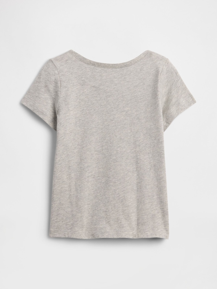 Gap Grey Graphic Short Sleeve T-Shirt (6mths-5yrs) - Image 2 of 3 Gap Grey Graphic Short Sleeve T-Shirt (6mths-5yrs) - Image 2 of 3