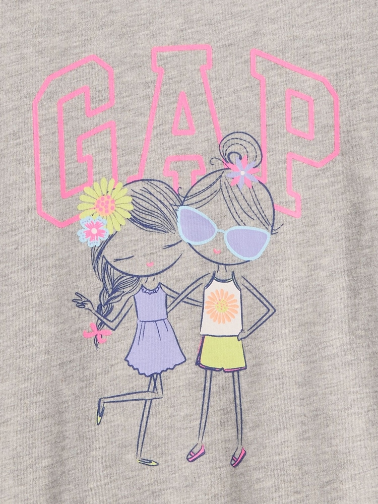 Gap Grey Graphic Short Sleeve T-Shirt (6mths-5yrs) - Image 3 of 3 Gap Grey Graphic Short Sleeve T-Shirt (6mths-5yrs) - Image 3 of 3