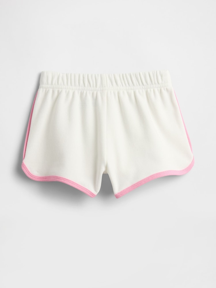 Gap White/Pink VintageSoft Brannan Bear Dolphin Sweat Shorts (6mths-5yrs) - Image 2 of 2