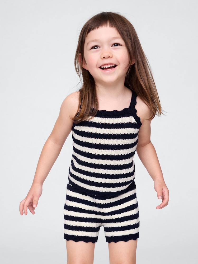 Gap Scalloped Crochet Vest Top (6mths-5yrs) - Imagen 1 de 4