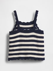 Gap Scalloped Crochet Vest Top (6mths-5yrs) - Imagen 2 de 4