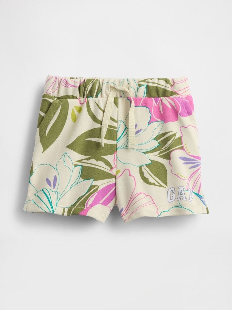 Gap White Logo Pull On Shorts (6mths-5yrs) - Image 1 of 1