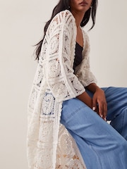 Natur - Monsoon Cara Crochet Beach Cover-Up - Bild 2 von 4