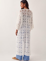 Natur - Monsoon Cara Crochet Beach Cover-Up - Bild 3 von 4