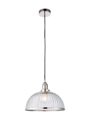 Gallery Home Silver Hansen Pendant Lamp - Image 4 of 7