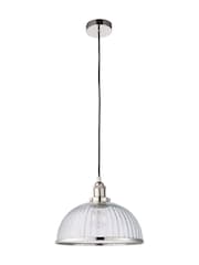 Gallery Home Silver Hansen Pendant Lamp - Image 5 of 7