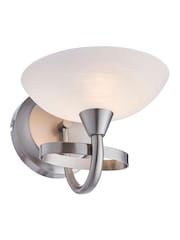 Gallery Home Chrome Carlton Wall Light Satin - Image 1 of 1