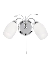Gallery Home Chrome Meadow Wall Light - Image 1 of 1
