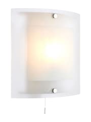 Gallery Home Chrome Blake Wall Lamp - Image 1 of 1