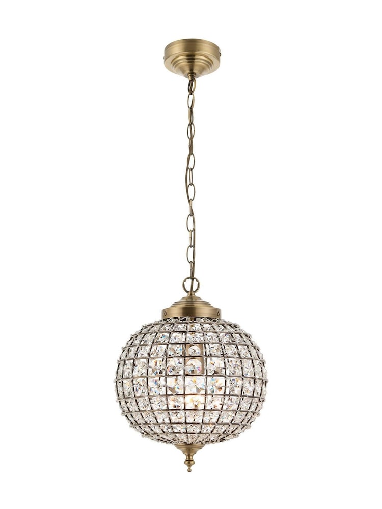 Gallery Home Brass Torrino Pendant Light - Image 1 of 1 Gallery Home Brass Torrino Pendant Light - Image 1 of 1